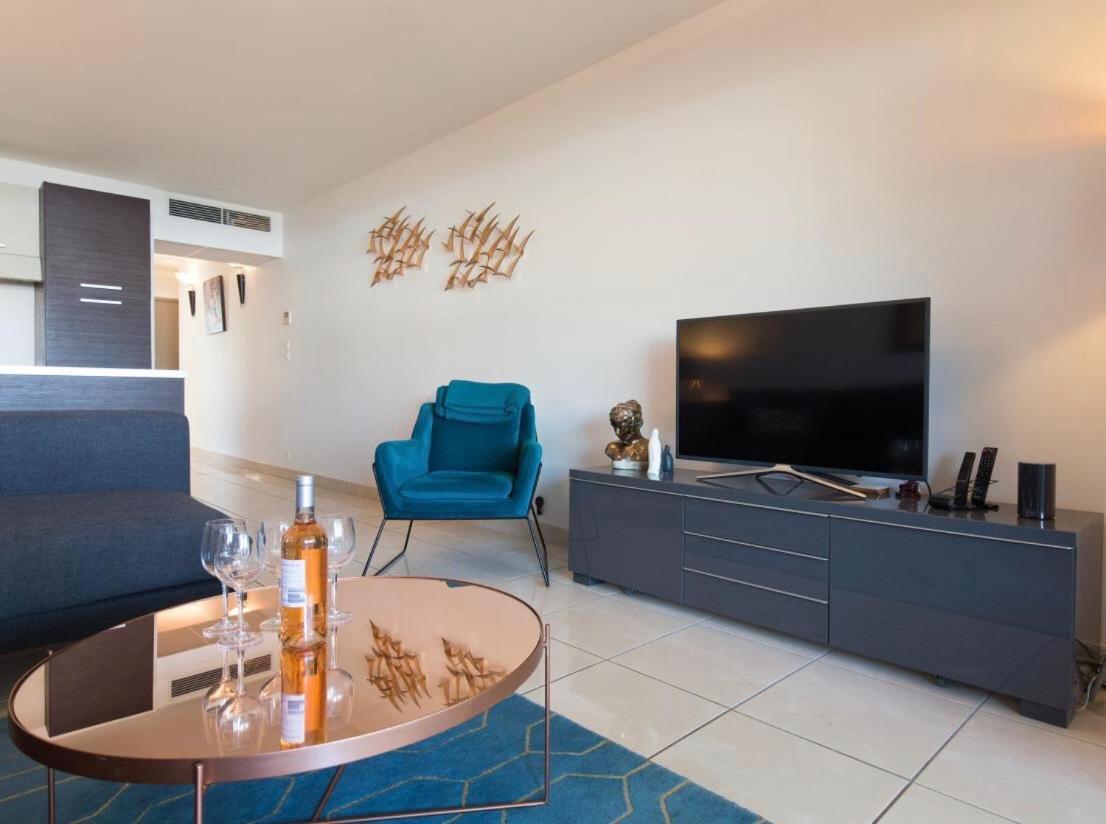 Luxury 3 Piece Garden Apartment In Cannes Marina Mandelieu La Napoule Luaran gambar