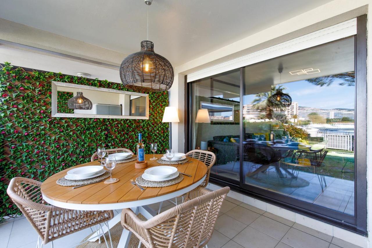 Luxury 3 Piece Garden Apartment In Cannes Marina Mandelieu La Napoule Luaran gambar